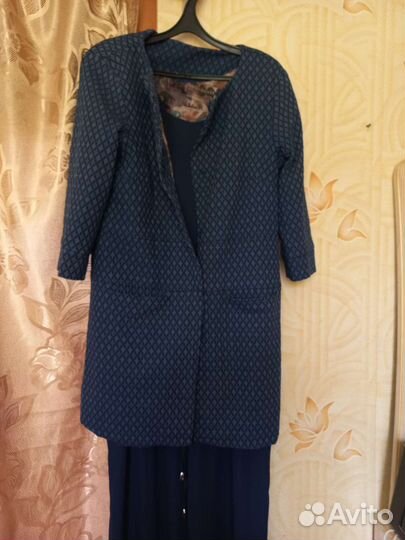 Комбинезон(костюм) брючный, с пиджаком, юбки