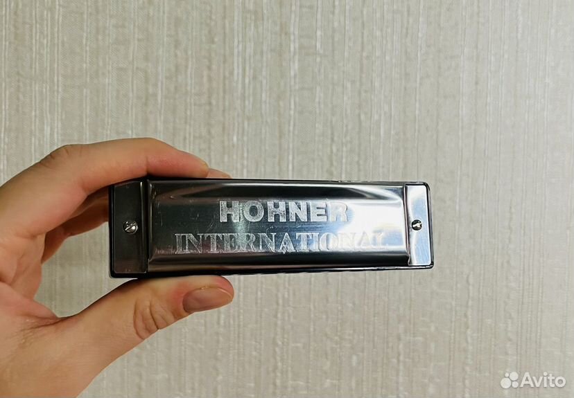 Губная гармошка hohner silver star