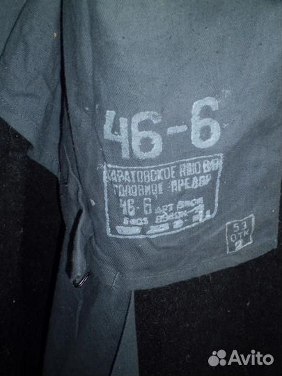 Шинель флотская. Черная