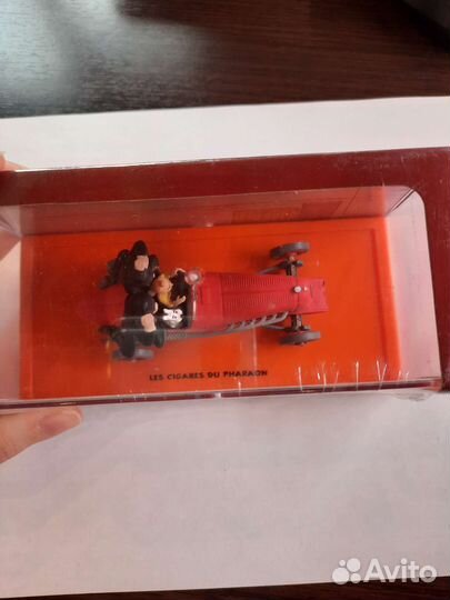 Миниатюры машин к комиксу Tintin