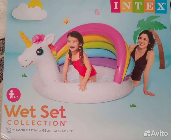 Бассейн надувной