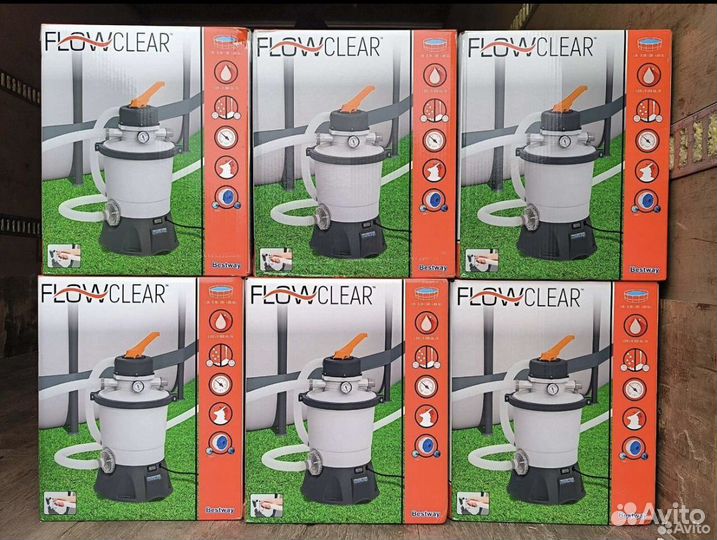 Песочный фильтр для бассейна разные