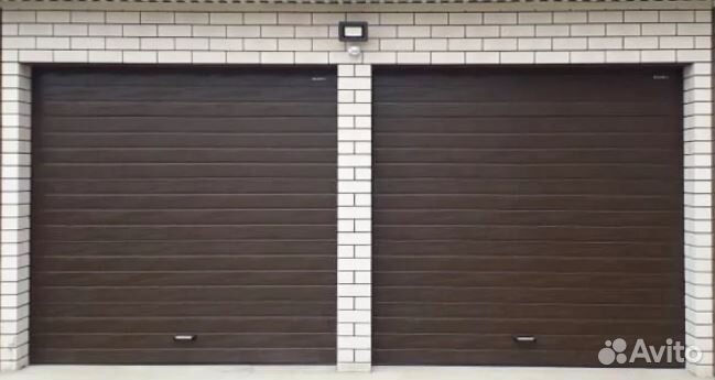Гаражные секционные ворота дорхан 2750х2125