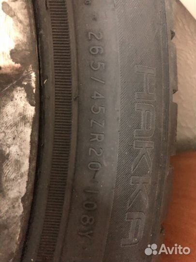 Колёса 265 45 r20 в сборе