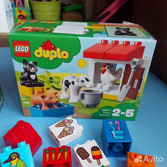 Lego duplo ферма, зоопарк, холодное сердце