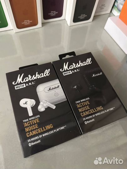 Беспроводные наушники marshall