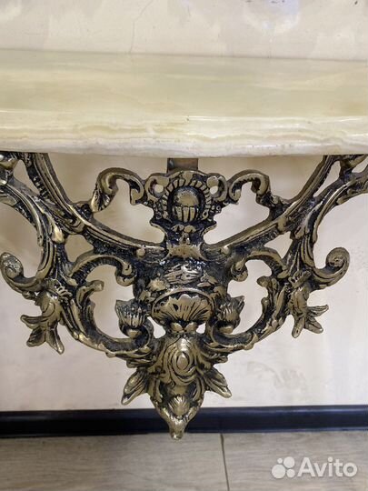 Стол и зеркало комплект для парикмахера