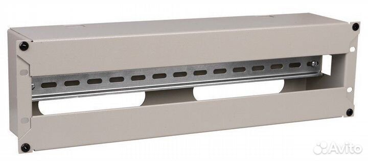 Панель электрораспред. 19дюйм 3U серая ITK