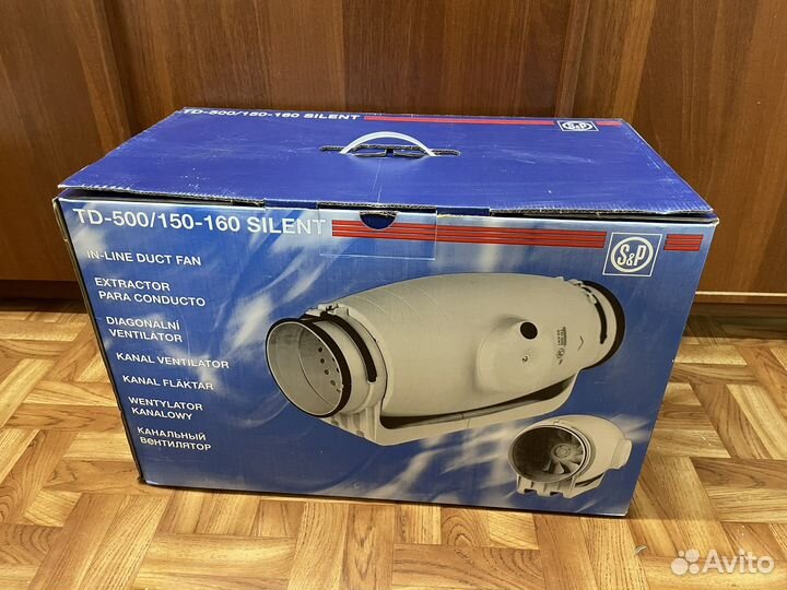 Канальный вентилятор Soler Palau TD-500/150-160