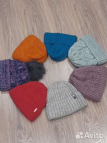 Шапка женская с шарфиком