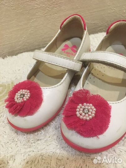 Туфли для девочки 23 размер Капика
