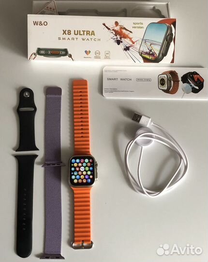 Смарт часы x8 ultra