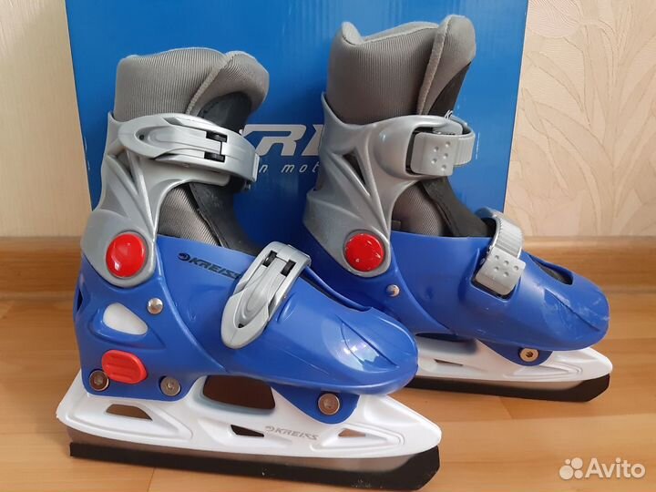 Ледовые раздвижные коньки для мальчика,размер29-32