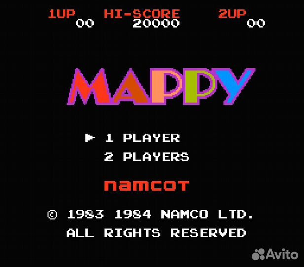 Картридж для dendy - Mappy