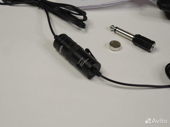 Петличный микрофон boya m-1