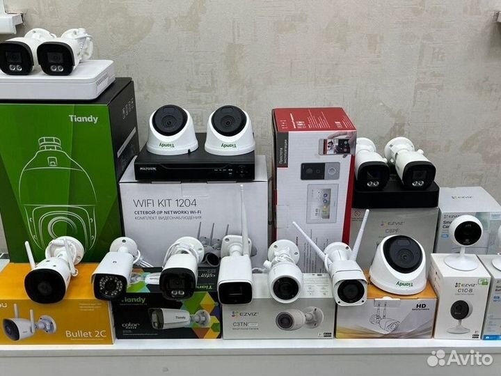 Комплект видеонаблюдения на выбор уличный