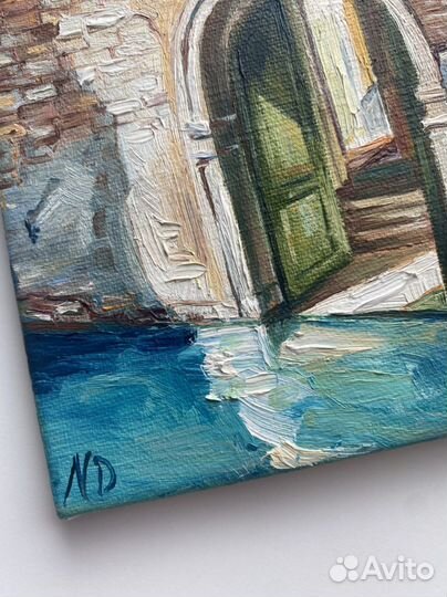 Картина маслом Венеция