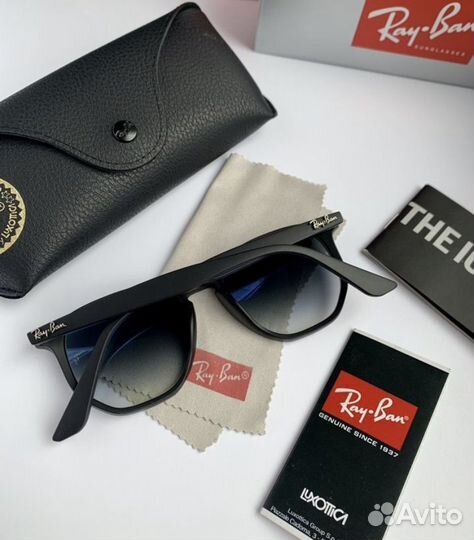 Очки ray ban hexagonal пепельные