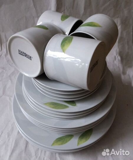 Сервиз столовый на 4 персоны, новый, 20 предметов