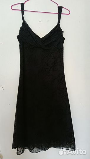 Нежное платье в бельевом стиле 44 размера