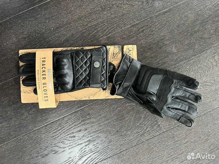 Мотоперчатки с кевларом John Doe Tracker Black