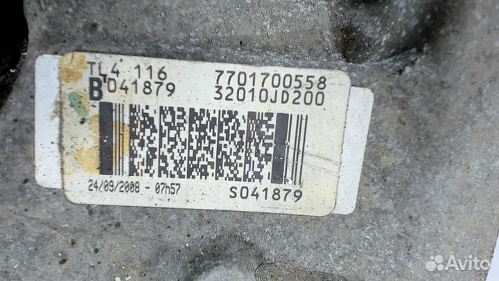 МКПП - 6 ст.nissan qashqai 2.0 MR20DE