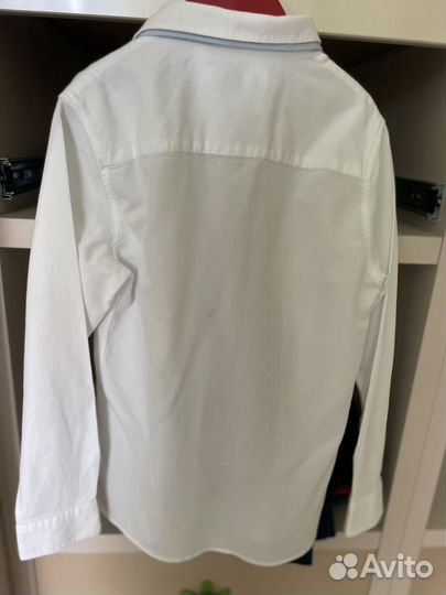 Рубашка белая zara