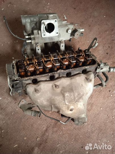 Двигатель мазда демио 1.3 B3 с навесным