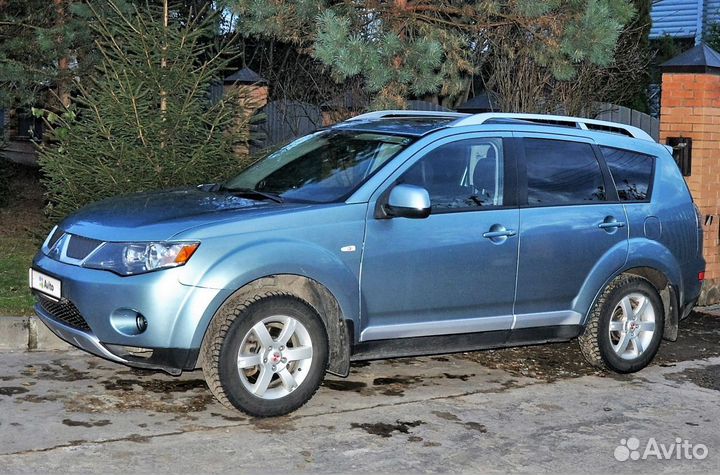 Mitsubishi Outlander 2.4 CVT, 2007, 200 000 км