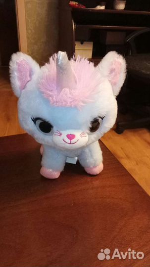 Мягкая интерактивная игрушка единорог