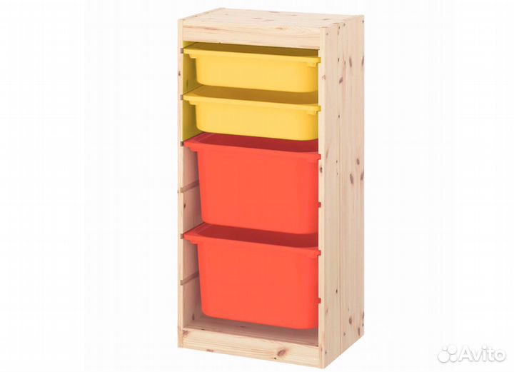 Комбинация для хранения IKEA trofast 440x300x910мм