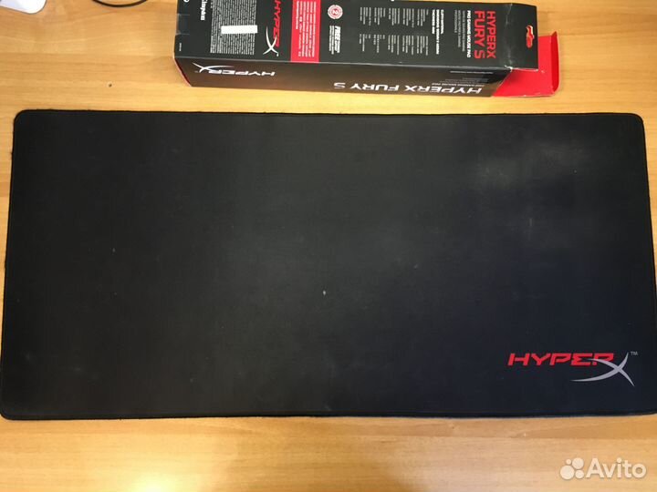 Коврик для мыши HyperX fury S Pro XL, черный