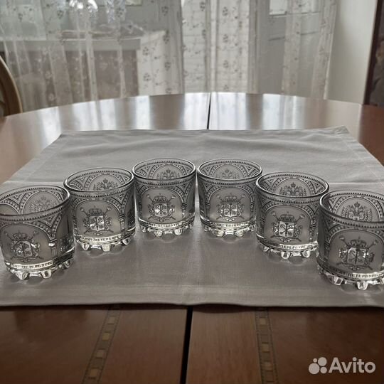 Набор 6 рюмок Санкт-Петербург стопки
