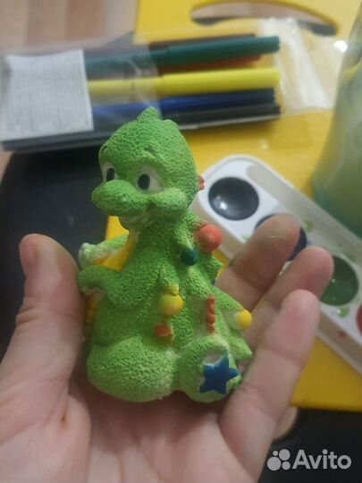 3d раскраски из гипса для детей