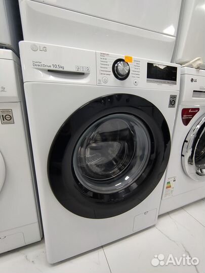 Стиральная машина LG 10,5 кг, как Новая