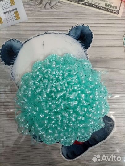 Мочалка ручной работы