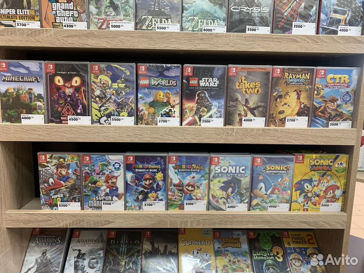 Новые/Картриджи на Nintendo Switch