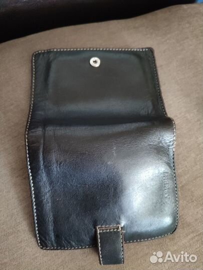 Кошелек бумажник кожаный новый