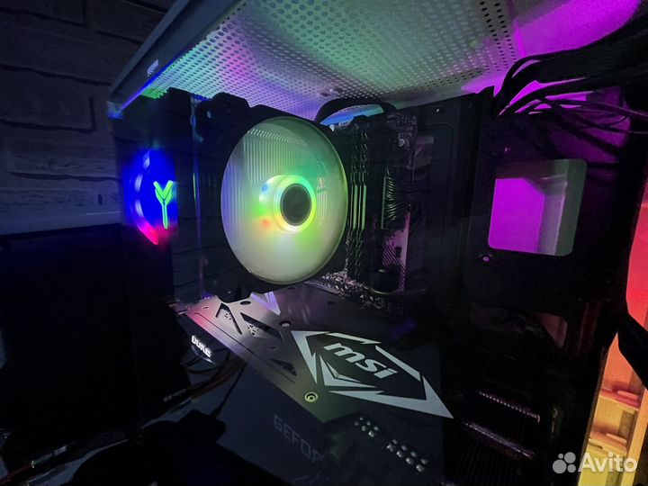 Игровой пк Ryzen 7 2700X + 1070 TI 8 GB + 16 GB