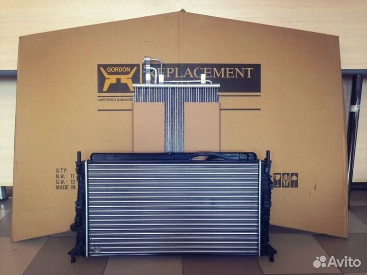 Форд Фокус 2 радиатор охлаждения новый