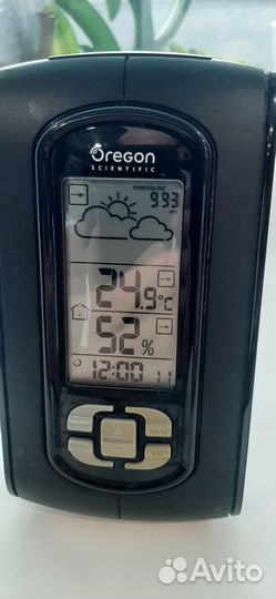 Метеостанция часы oregon (с доп датчиком)