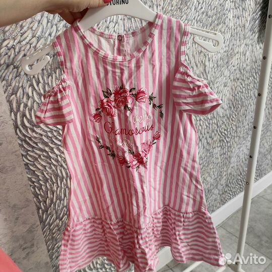 Детские вещи пакетом для девочки 104-110-116 см