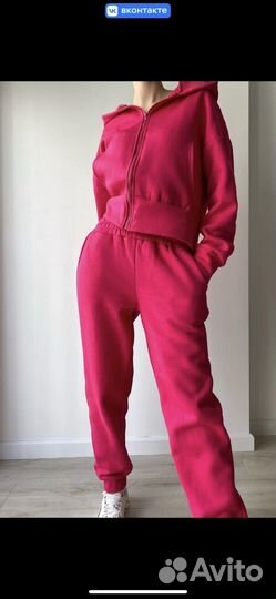 Флисовый костюм женский