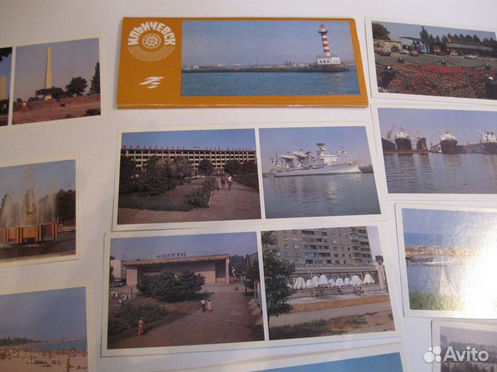 Ильичевск. Серия «Города СССР». Комплект из 15 о