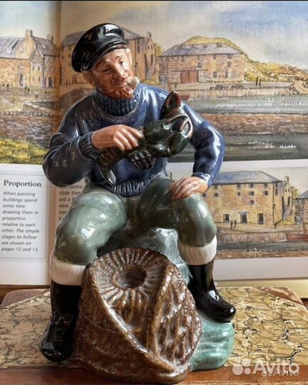Винтажные статуэтки мужские персонажи