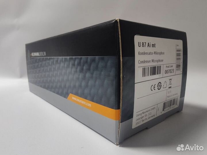 Студийный микрофон Neumann U 87 Ai MT