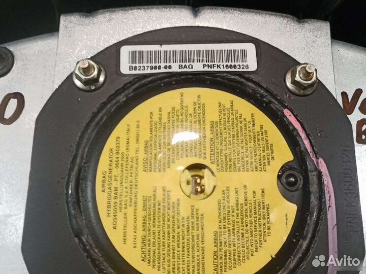 Airbag в руль Opel Vectra B седан 1.6I X16XEL 1997