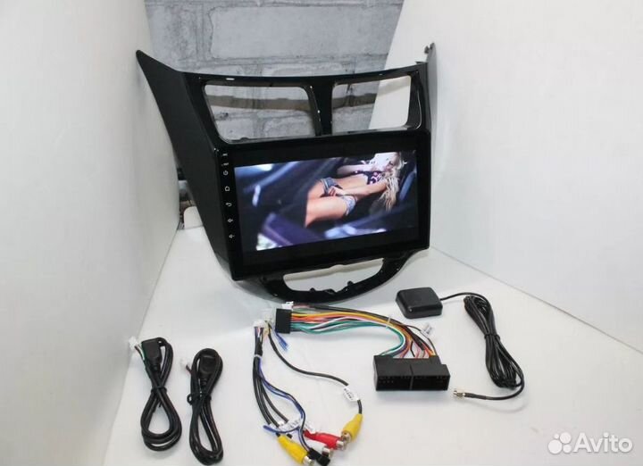 Штатная магнитола hyundai solaris