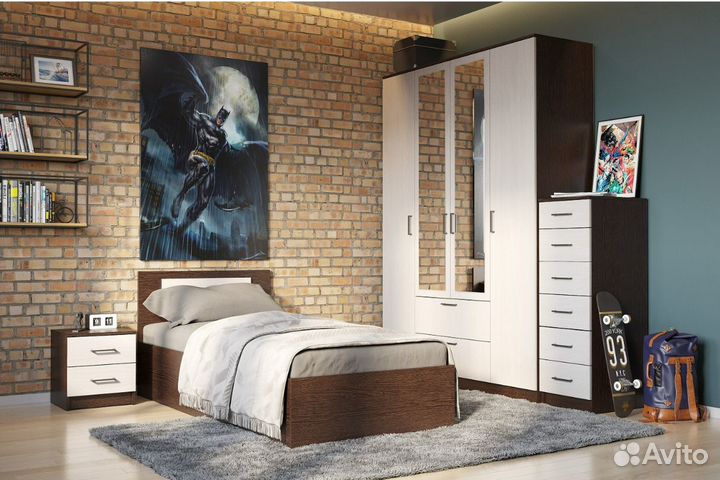 Мебель в детскую комнату подростка
