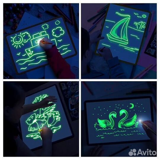 Планшет для рисования в темноте
